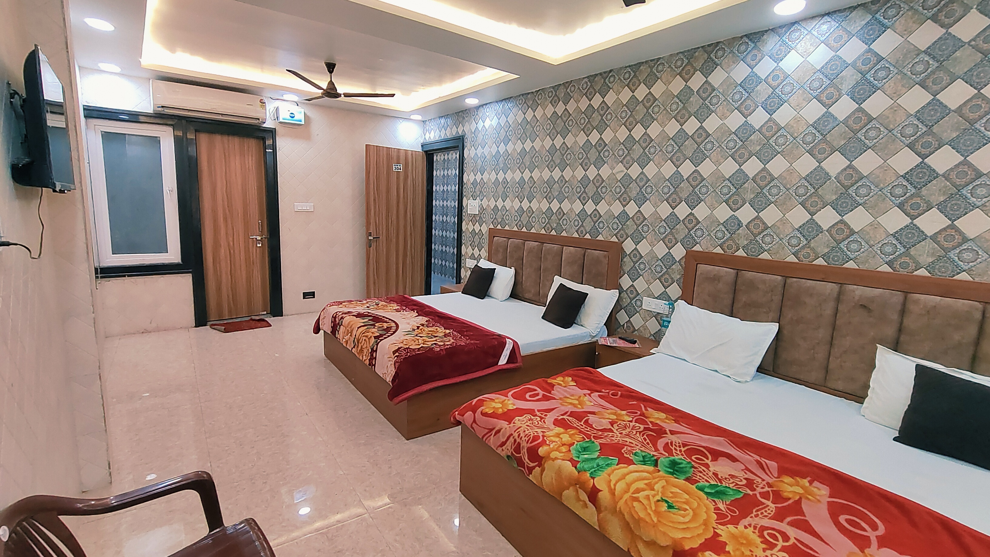 Four Bed AC Room